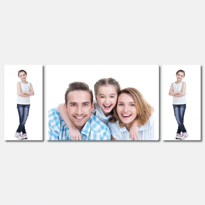 1 pc of 36"x24" + 2 pcs of 12"x24"