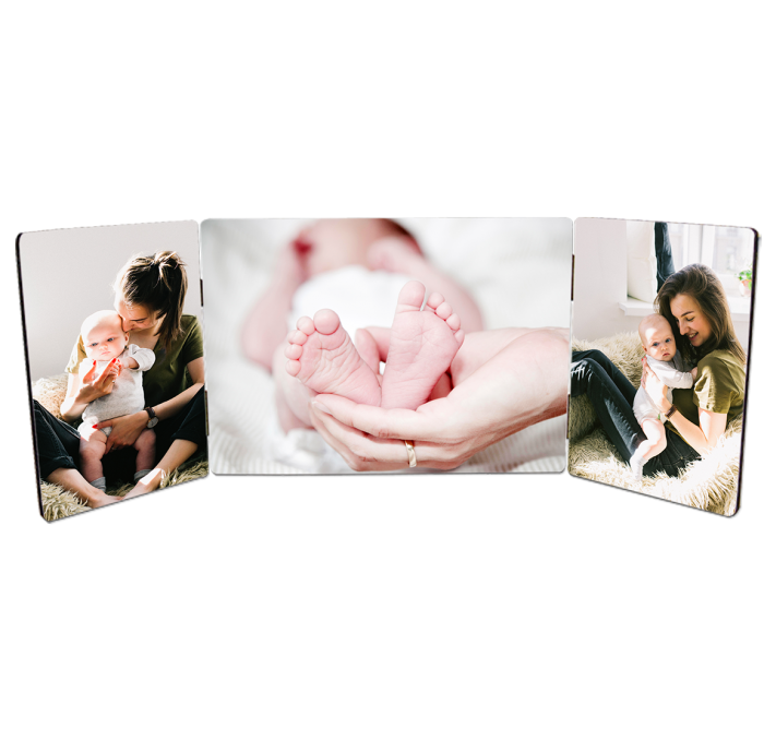 Hinged Photo Set - 3.5"x5" | 7"x5" | 3.5"x5"