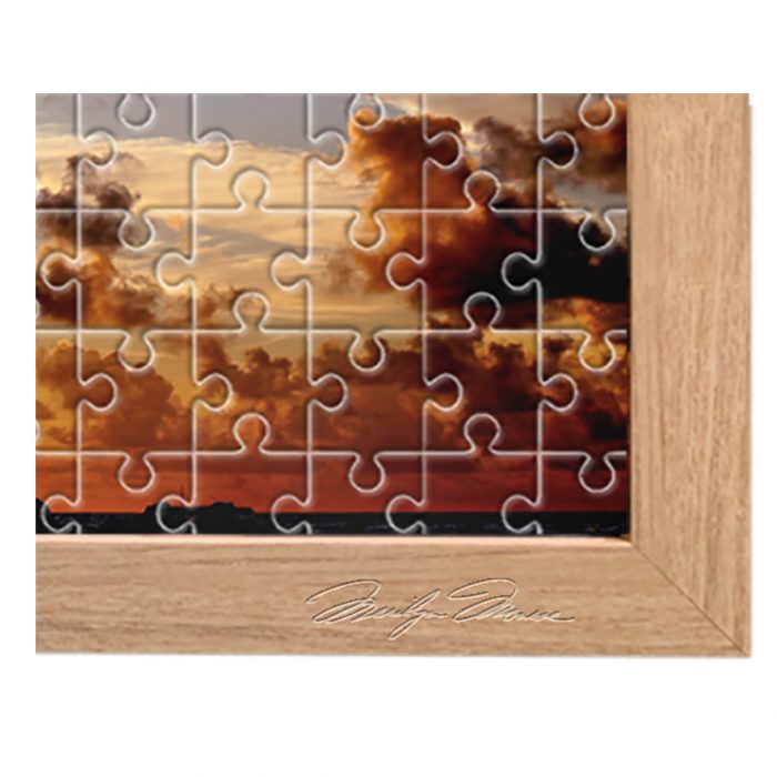 Puzzle Photo with Frame