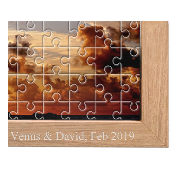 Puzzle Photo with Frame