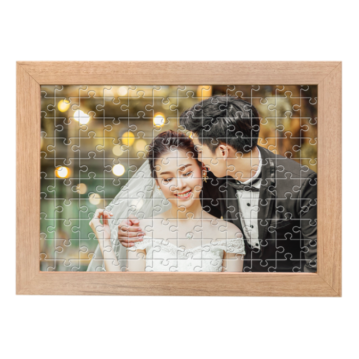 Puzzle Photo with Frame